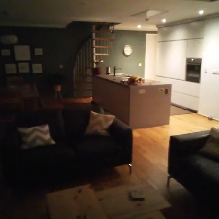 Spacious Contemporary Chalet Type Apartment.